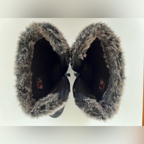 Keen Fremont Zip Waterproof Insulated Winter Boot Black Leather & Faux Fur, 6.5 - Picture 7 of 15